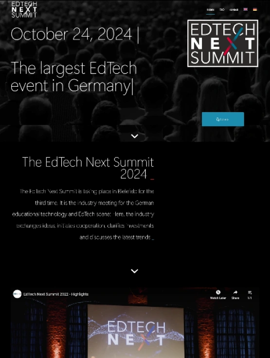 4 Best Interactive E Learning Landing Pages Examples Inspirations